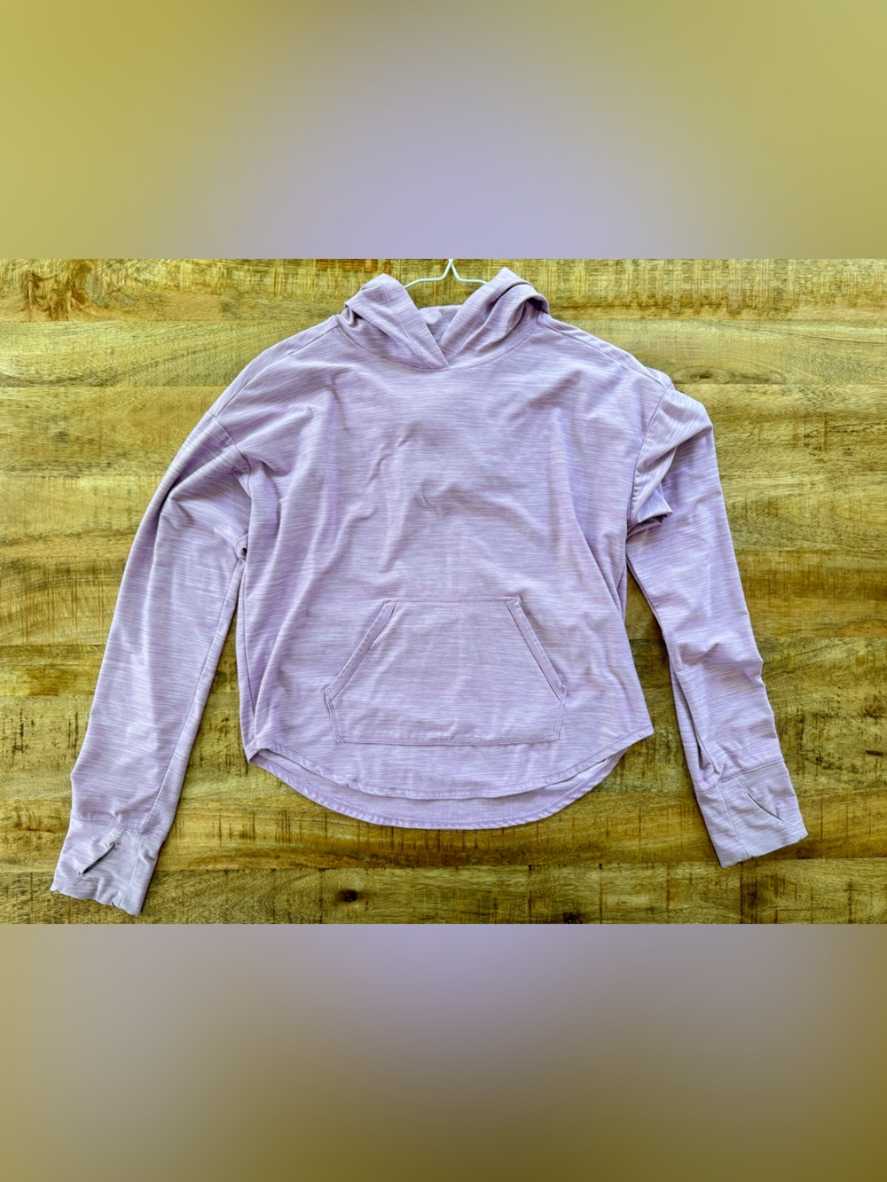 all in motion Lavender Hooded Pullover Sweatshirt Girls XL 14/16